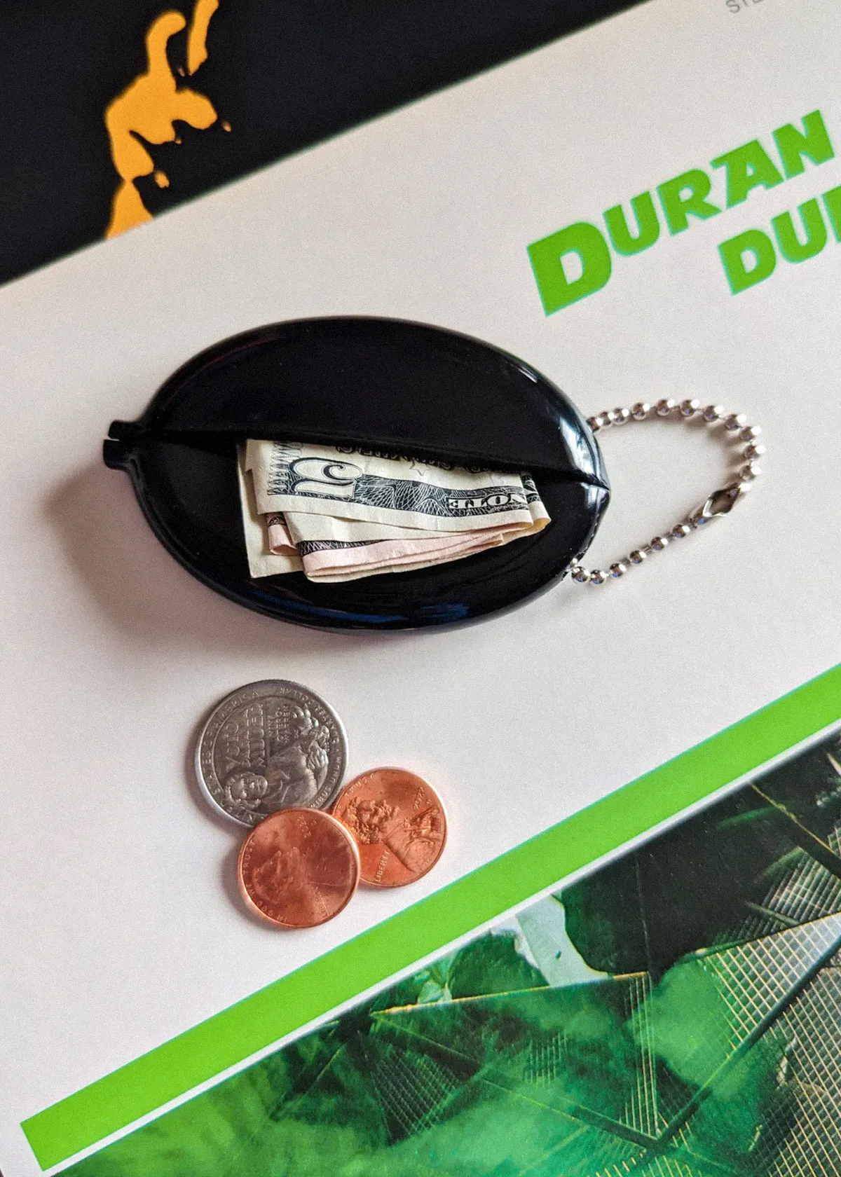 Record Money Coin Pouch