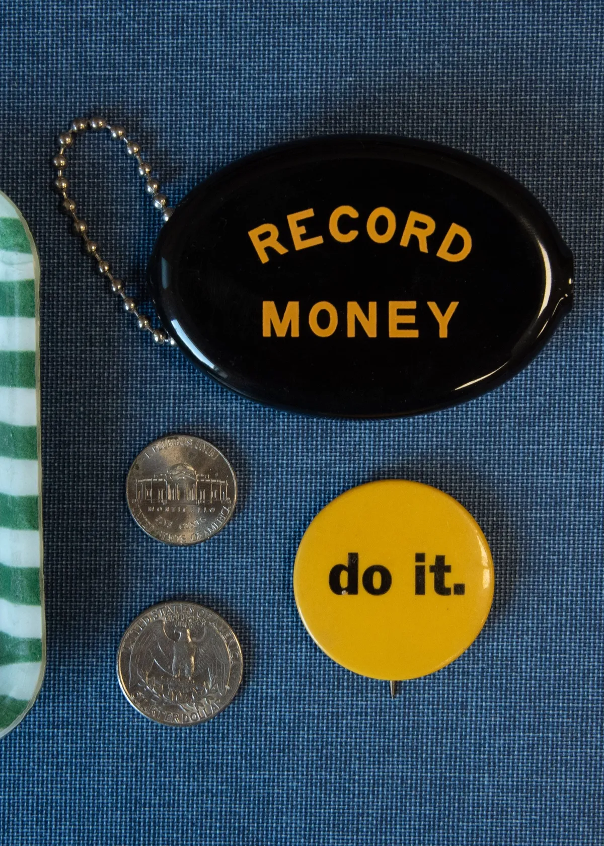 Record Money Coin Pouch
