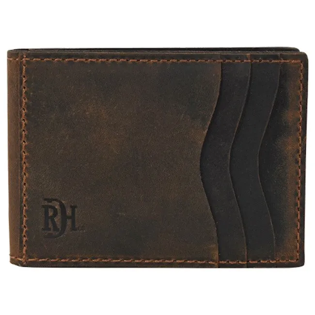 Red Dirt Hat Co Men's Oiled Finish Bifold Card Case