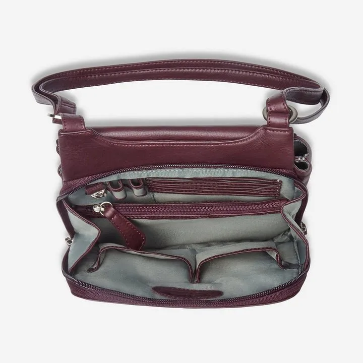 RFID Crossbody Organizer | Black