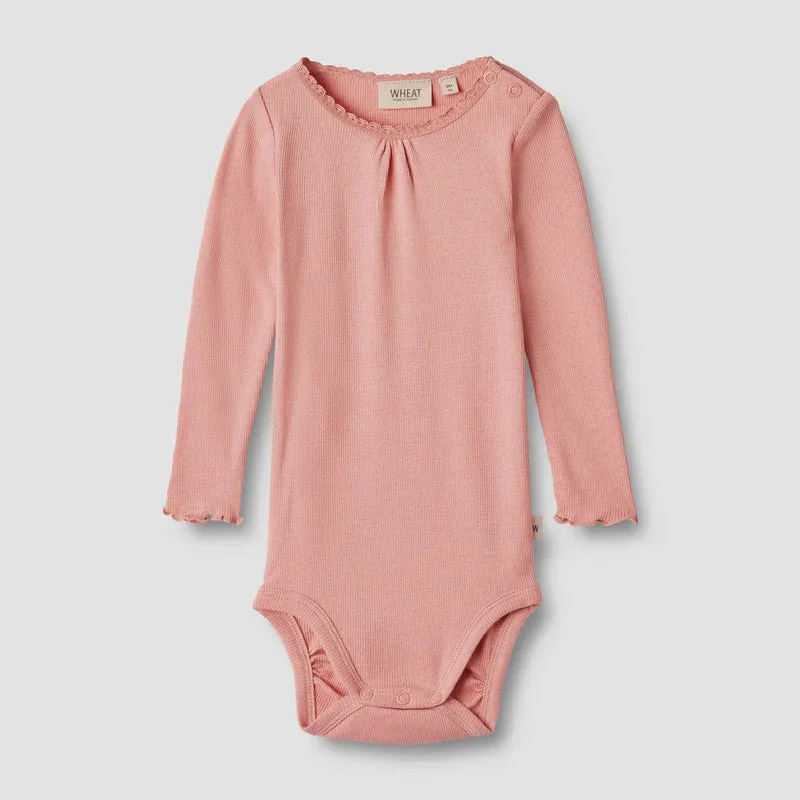 Rib Body L/s Lotta Rosette