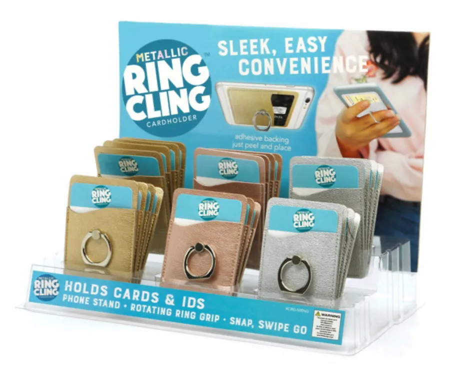 RingCling Card Holder