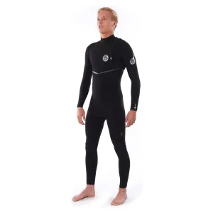 Rip Curl E Bomb 4/3mm Zip Free E6 Wetsuit - Black