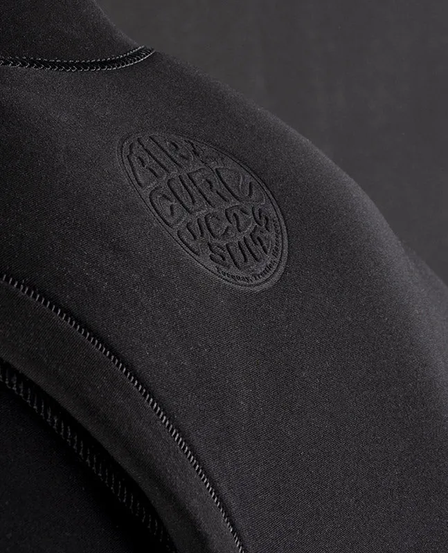 Rip Curl E Bomb 4/3mm Zip Free E7 Wetsuit Limited Edition - Black