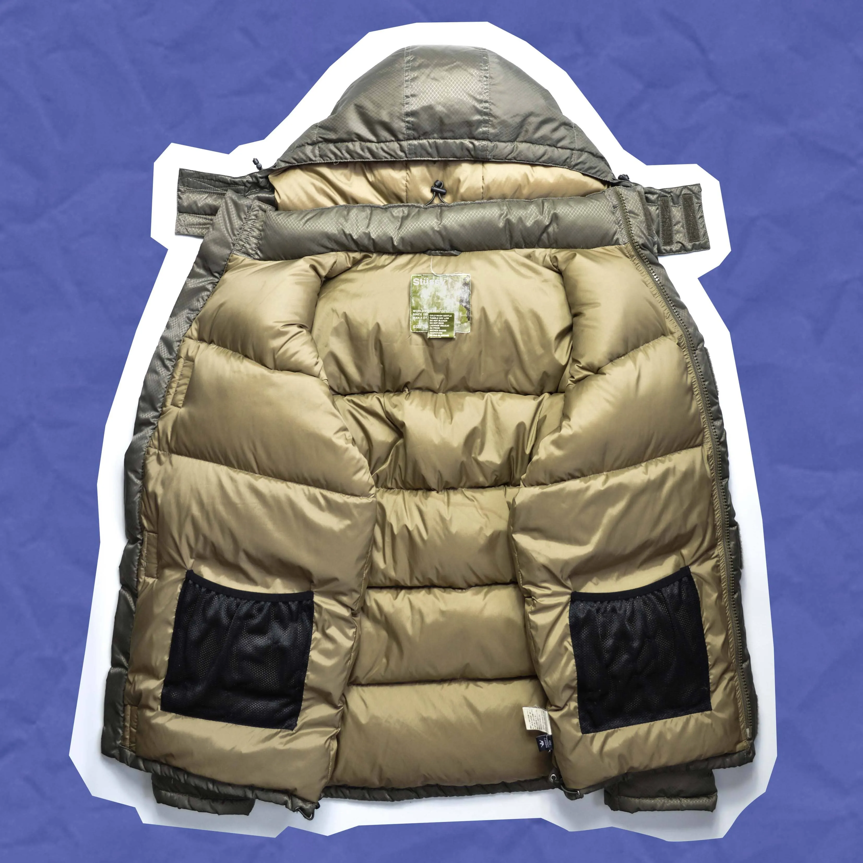 Ripstop Multi-compartment Tactical Puffer Jacket (M~L)