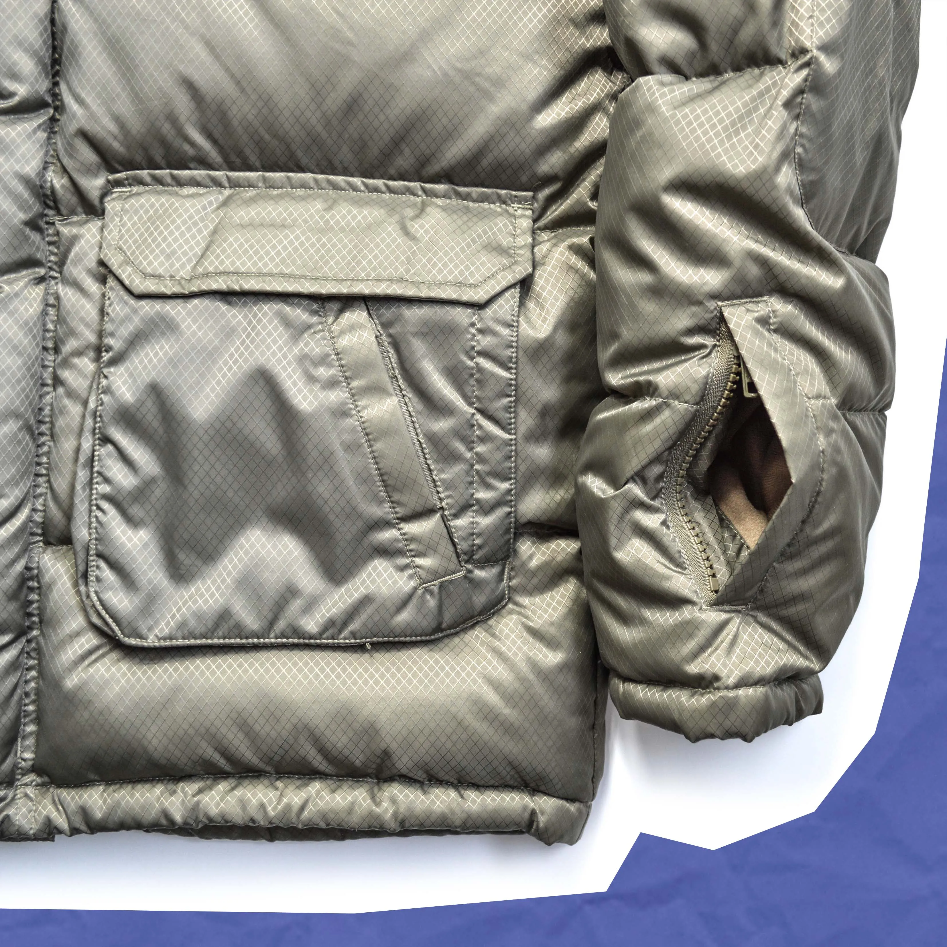 Ripstop Multi-compartment Tactical Puffer Jacket (M~L)