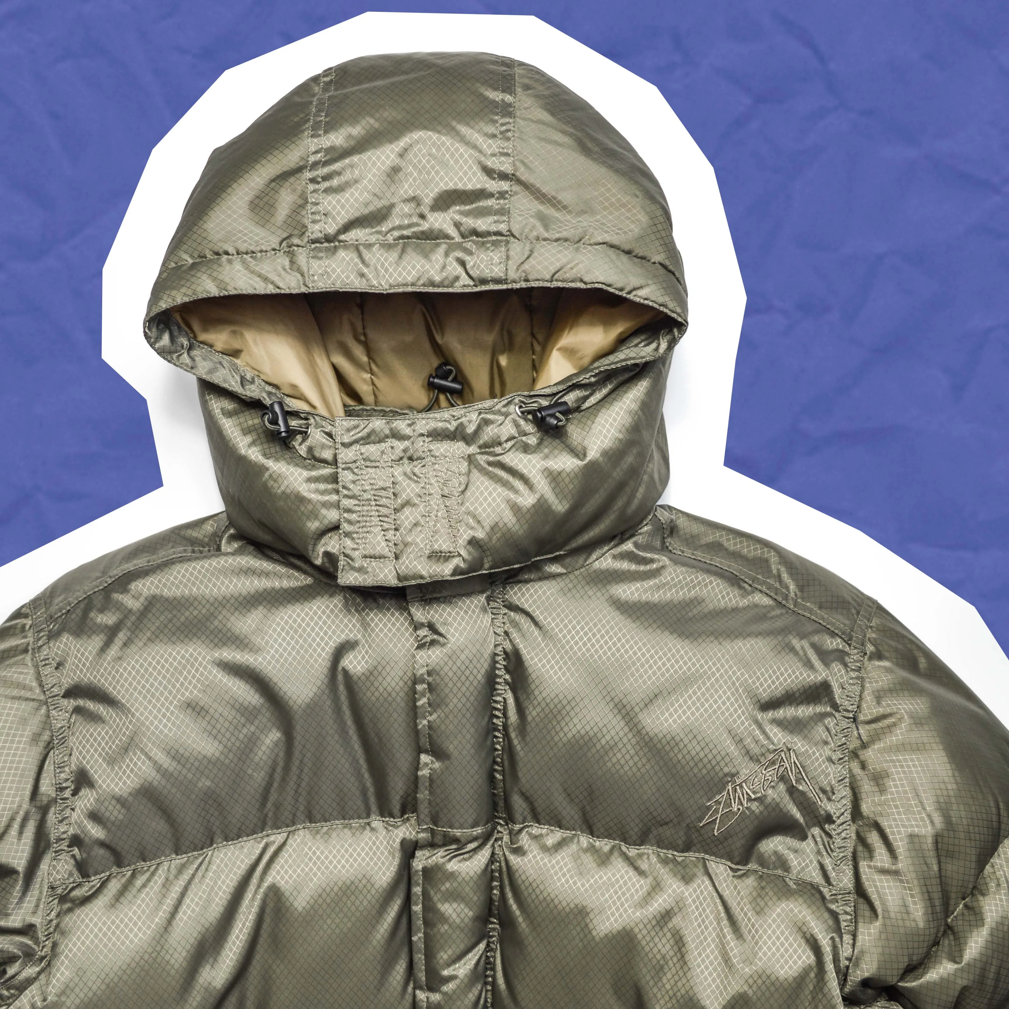 Ripstop Multi-compartment Tactical Puffer Jacket (M~L)