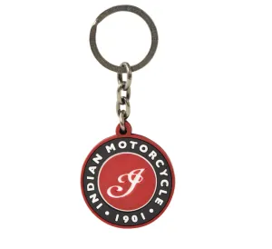 Rubber I Icon Key Ring