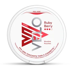 RUBY BERRY NICOTINE POUCHES BY VELO