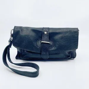 RUGGED HIDE Amelia Clutch - Black