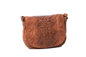 RUGGED HIDE Tracy Handbag - Cognac