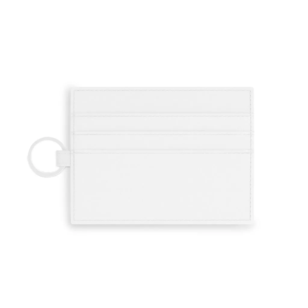Saffiano Leather Card Holder 'Boss Up'