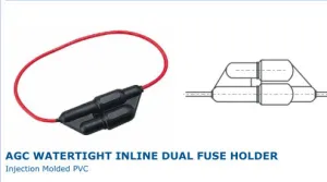 Sea Dog Injection Molded PVC Inline Fuse Holder