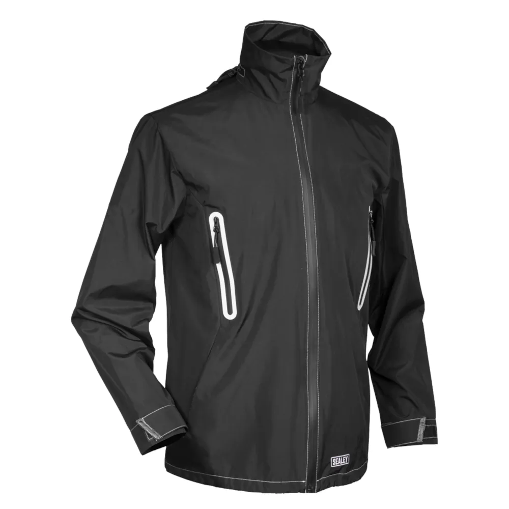 Sealey Heated Rain Jacket 5V with 20Ah Power Bank - X-Large - B