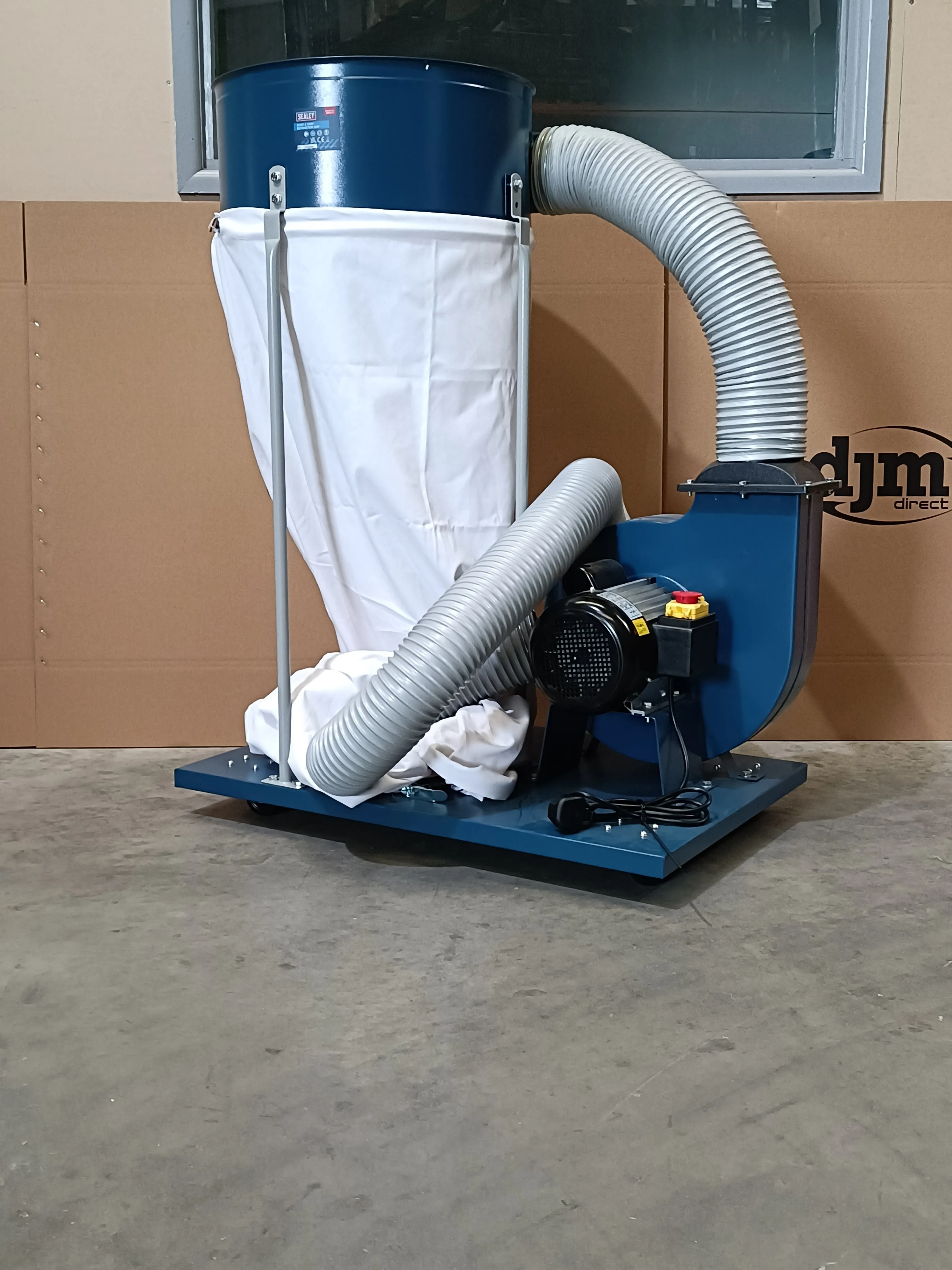 Sealey Portable Dust/Chip Extractor 2hp 1500W - B