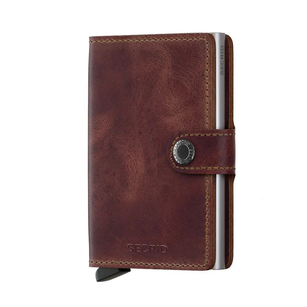 Secrid - Mini Wallet - Vintage Brown