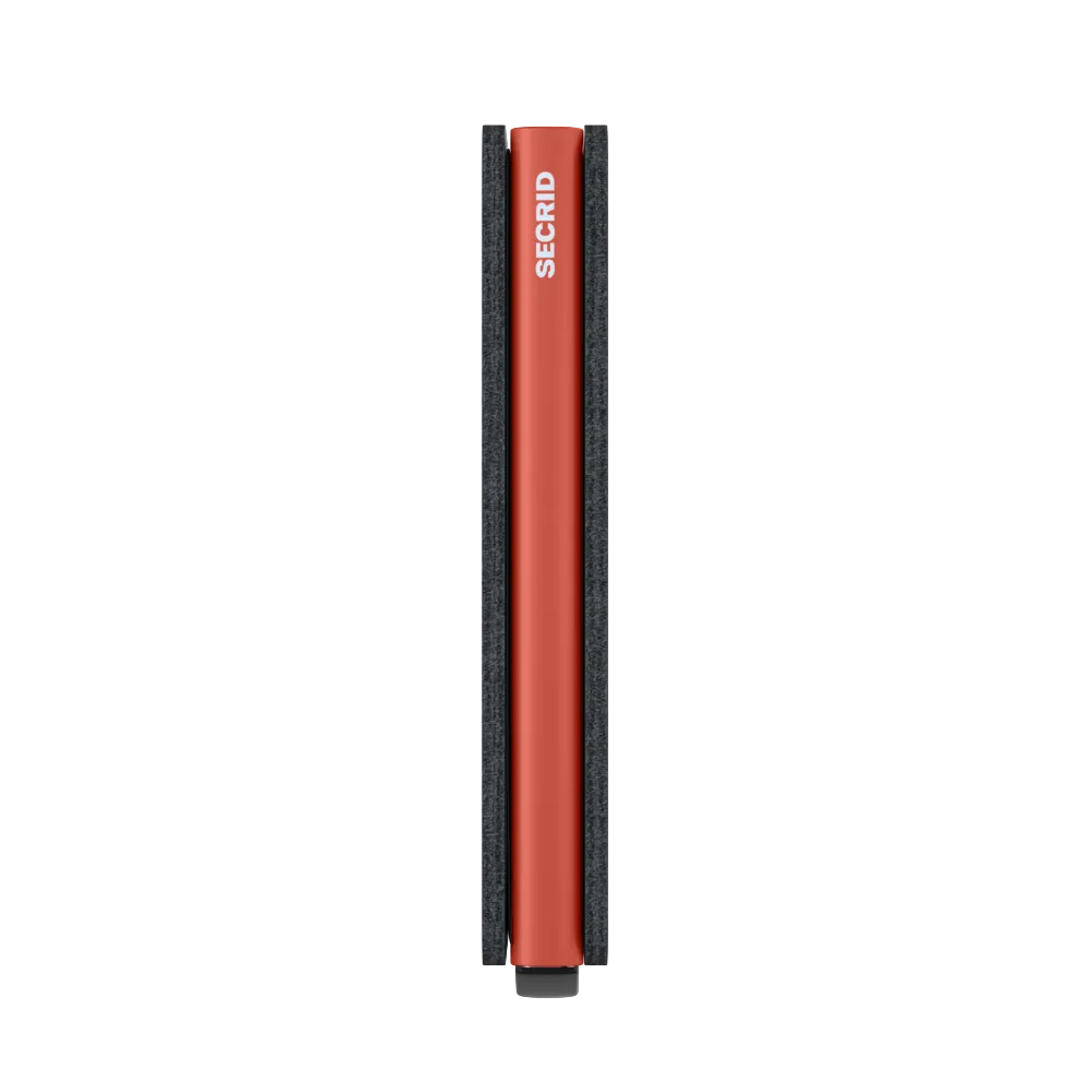 SECRID Slimwallet Matte - Nightblue & Orange