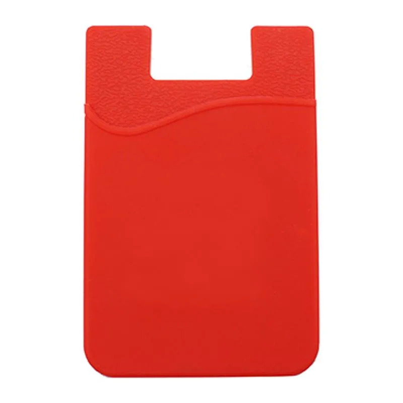 Self-Adhesive Silicon Card Holder