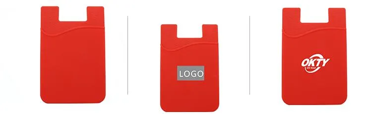 Self-Adhesive Silicon Card Holder