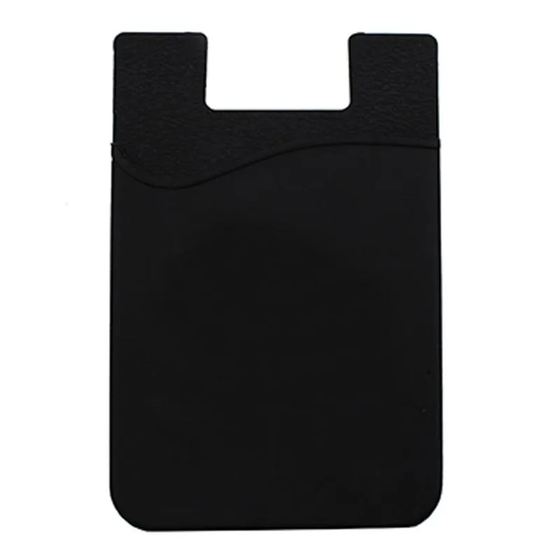 Self-Adhesive Silicon Card Holder