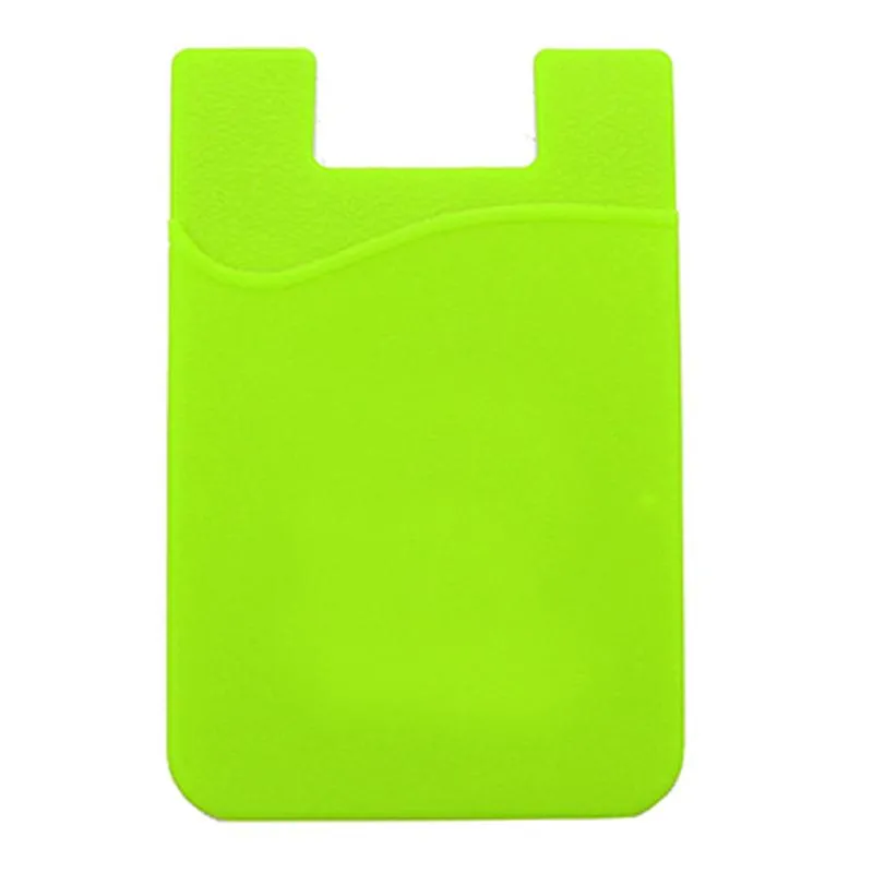 Self-Adhesive Silicon Card Holder
