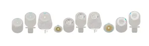 SenSura® Mio Click Two-Piece Drainable Pouch with Easiclose WIDE-Outlet, Transparent 11" (28cm), Flange 2-3/8" (60mm) - Box of 10