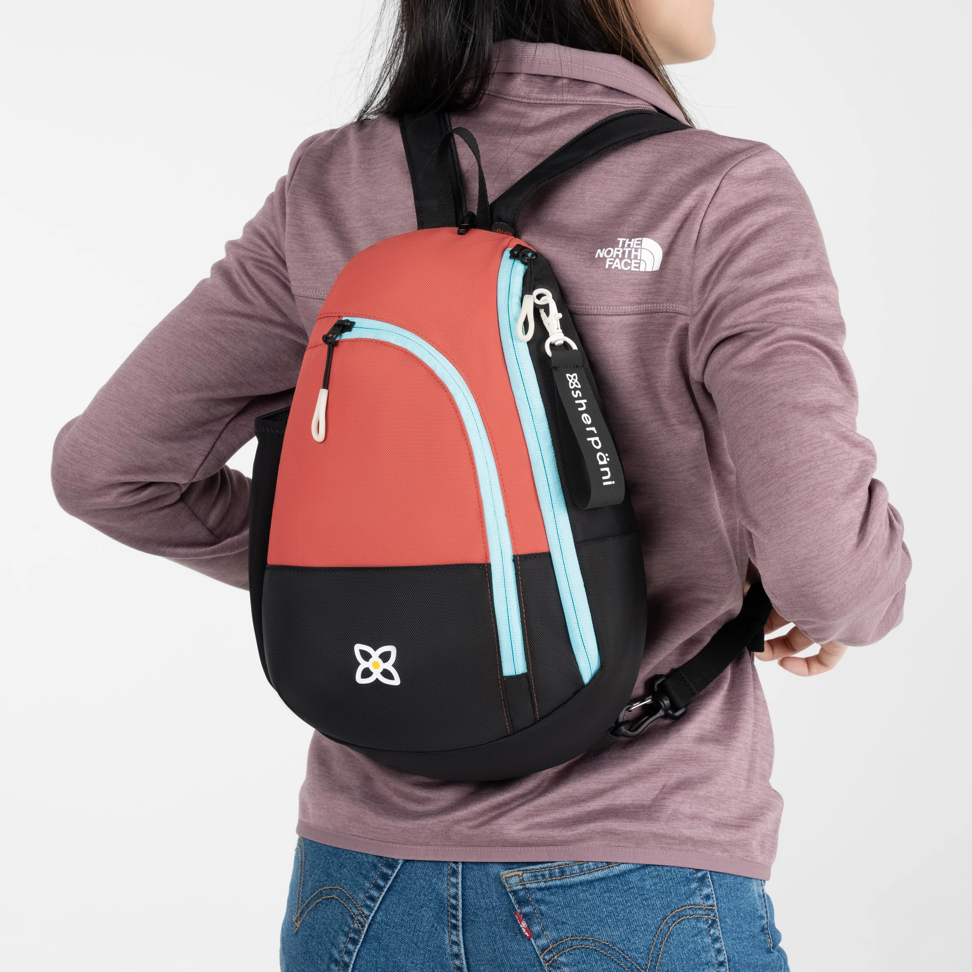 Sherpani Wayfarer Convertible Sling Backpack reef