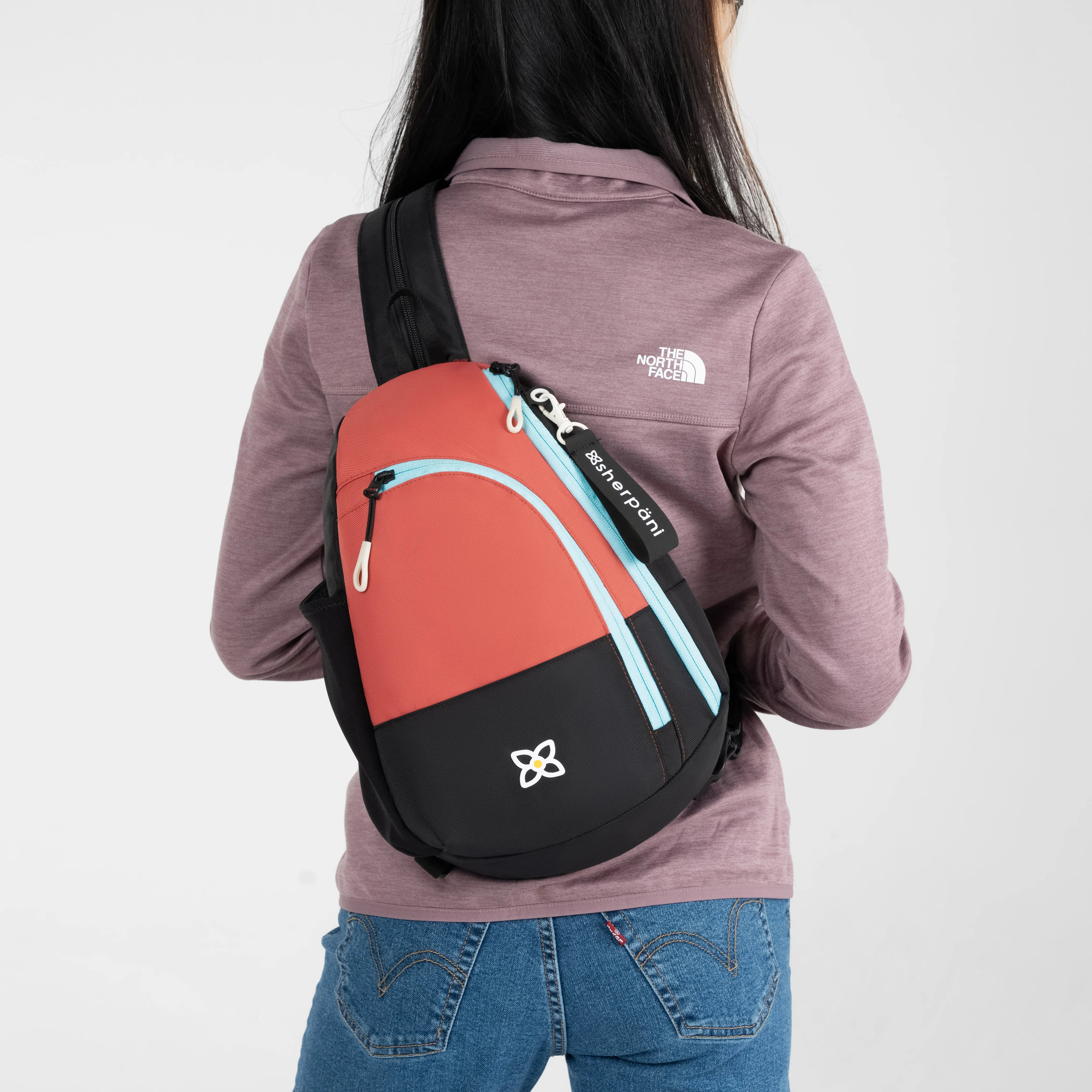 Sherpani Wayfarer Convertible Sling Backpack reef