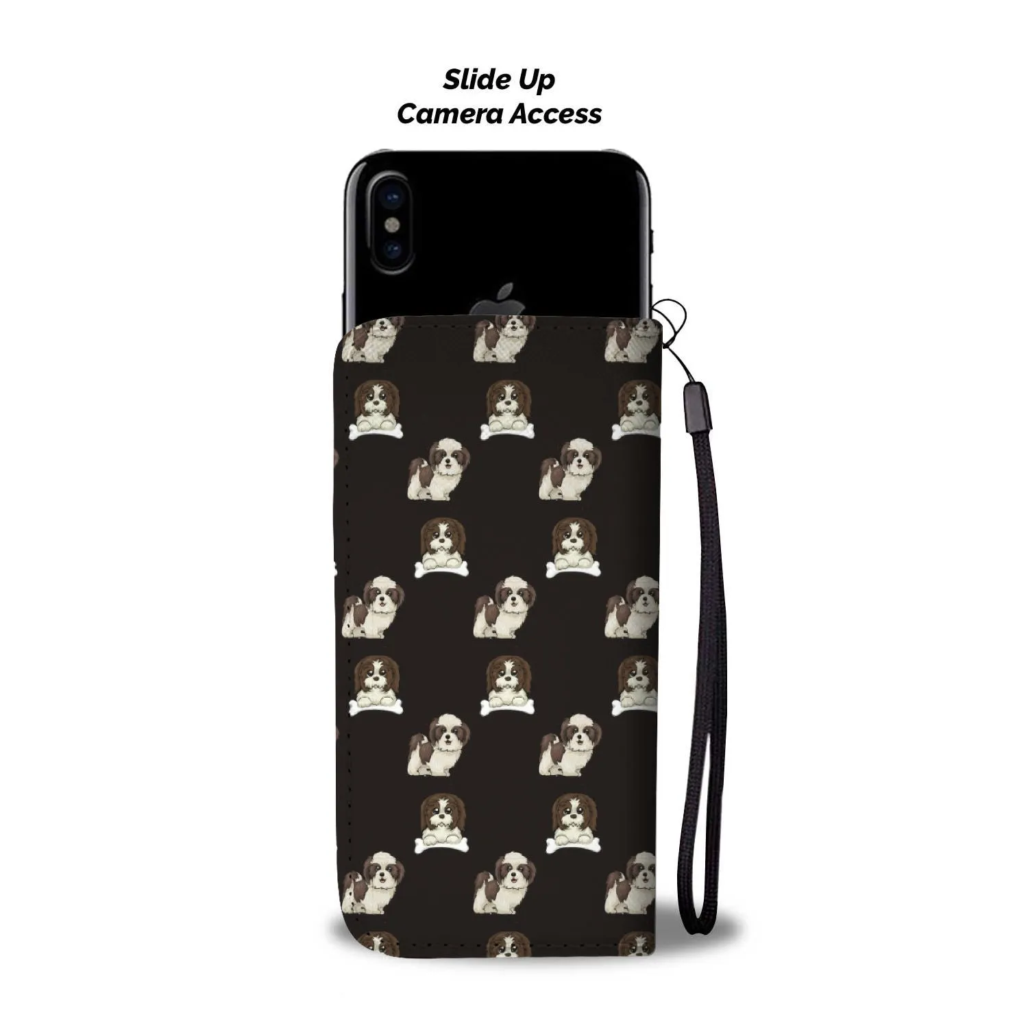 Shih Tzu Phone Case Wallet