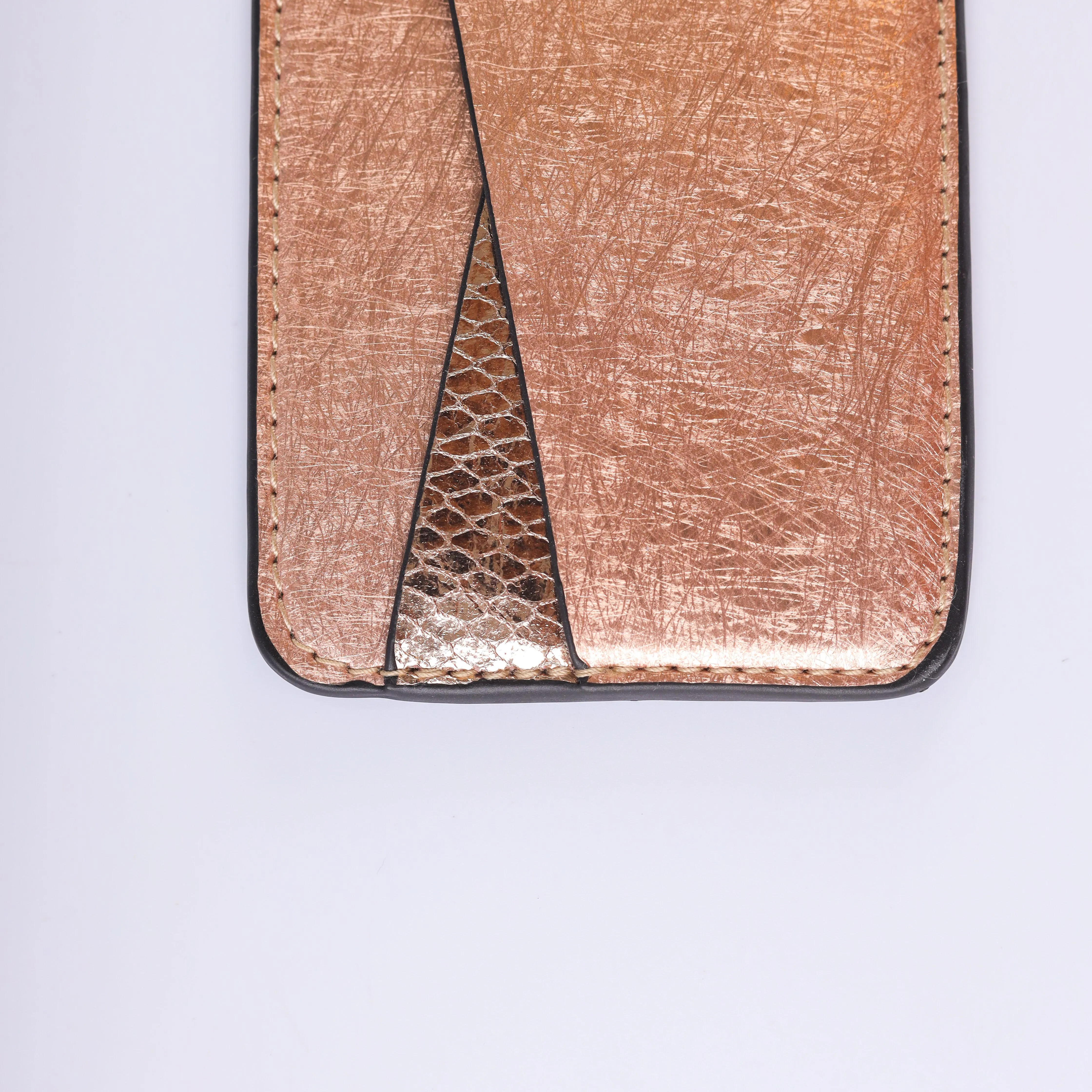 Shining Glaze Card Holder - Gold