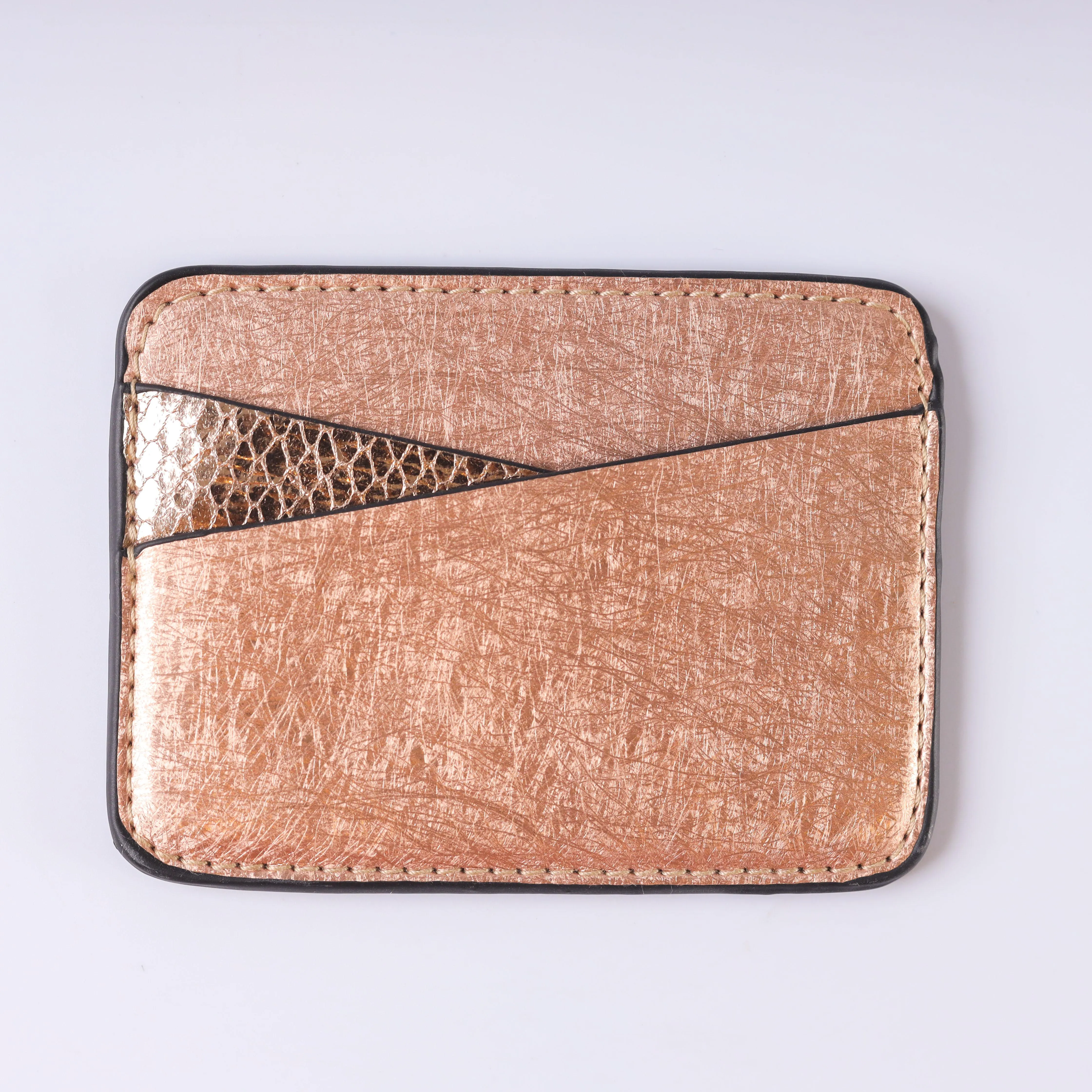 Shining Glaze Card Holder - Gold