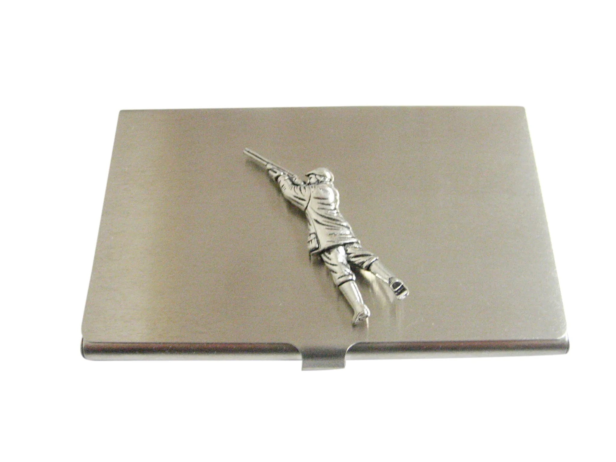 Shooter Gamekeeper Business Card Holder