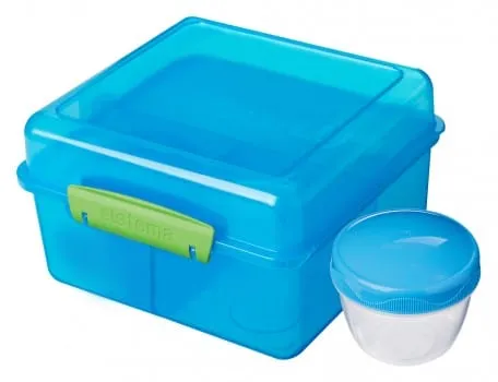 Sistema Lunch Cube Max with Yogurt Pot 2 Litre 41745
