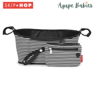 Skip Hop Stroller Organiser - Black & White Stripe