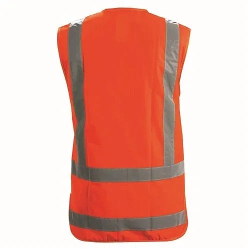 SLEEVELESS HI-VIS VEST TTMC-W17 COMPLIANT, ZIP