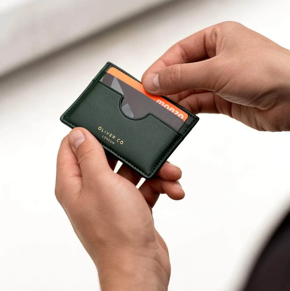 Slim Card Holder | Premium Apple Skin