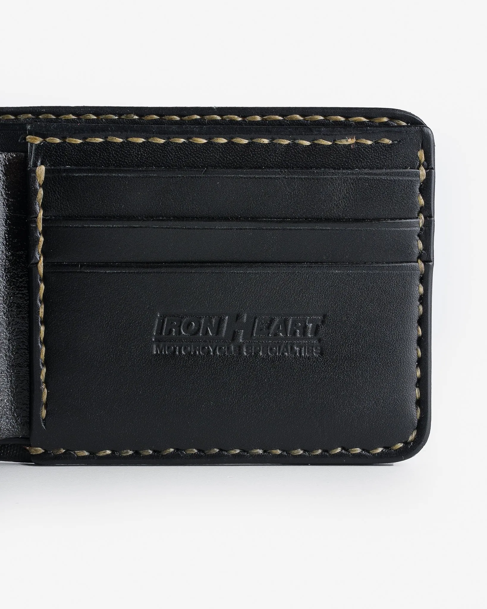 Slimline Small Shell Cordovan Wallet - Navy