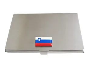 Slovenia Flag Business Card Holder