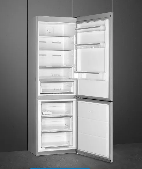 Smeg-Combination Fridge Freezer 60cm  FC18EN4AX