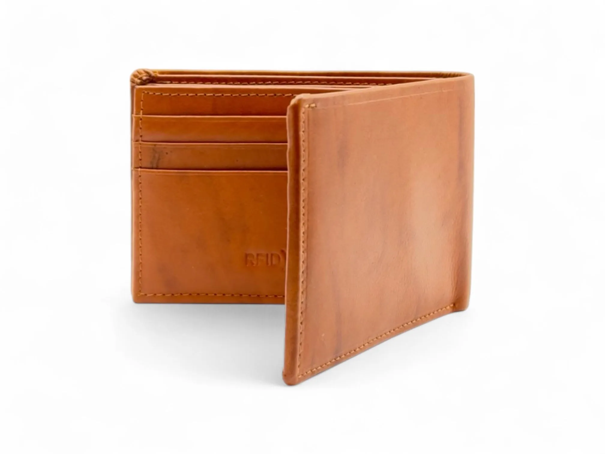 Smooth Premium 12 Card Billfold RFID Wallet #1074N