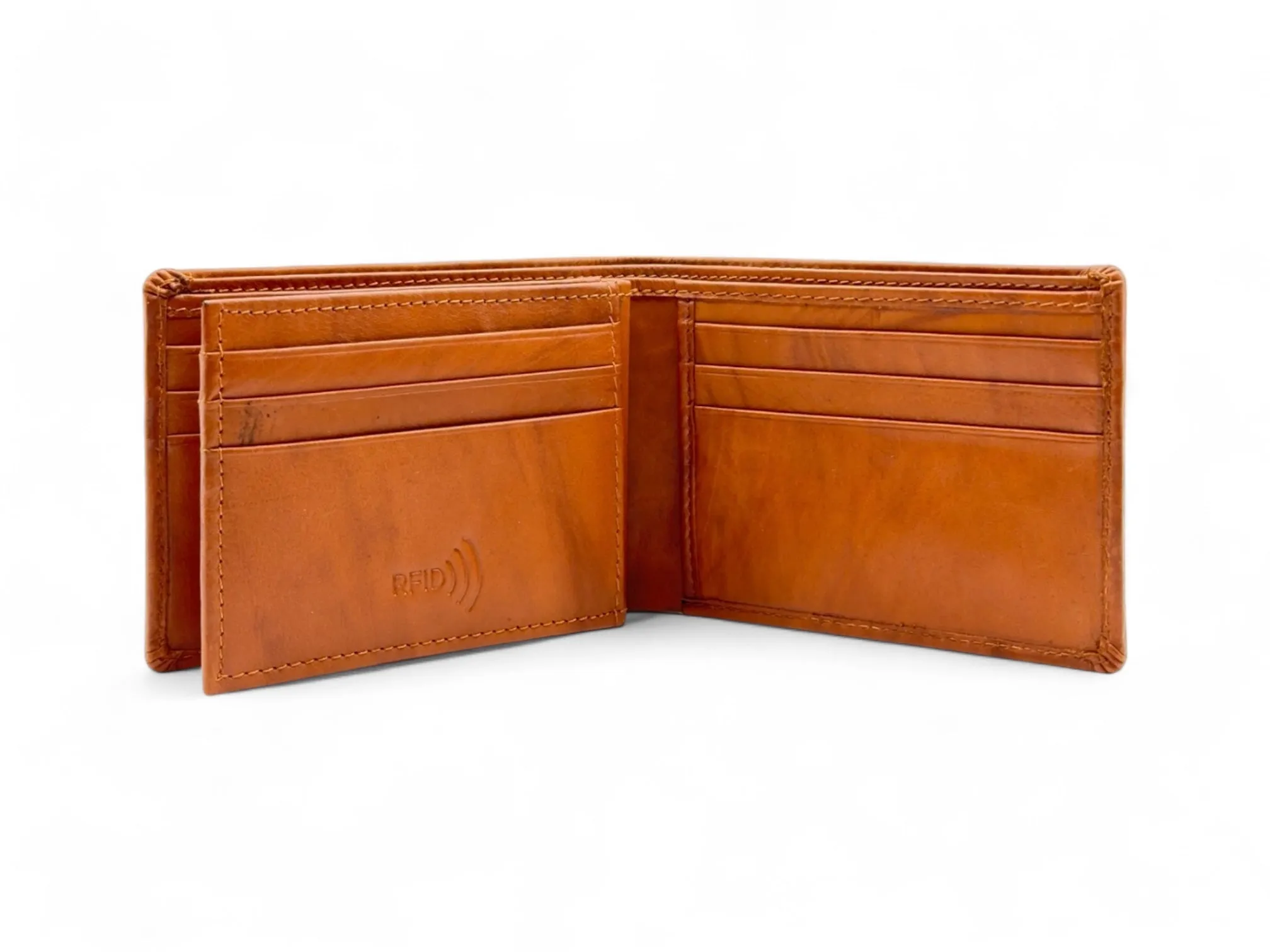 Smooth Premium 12 Card Billfold RFID Wallet #1074N