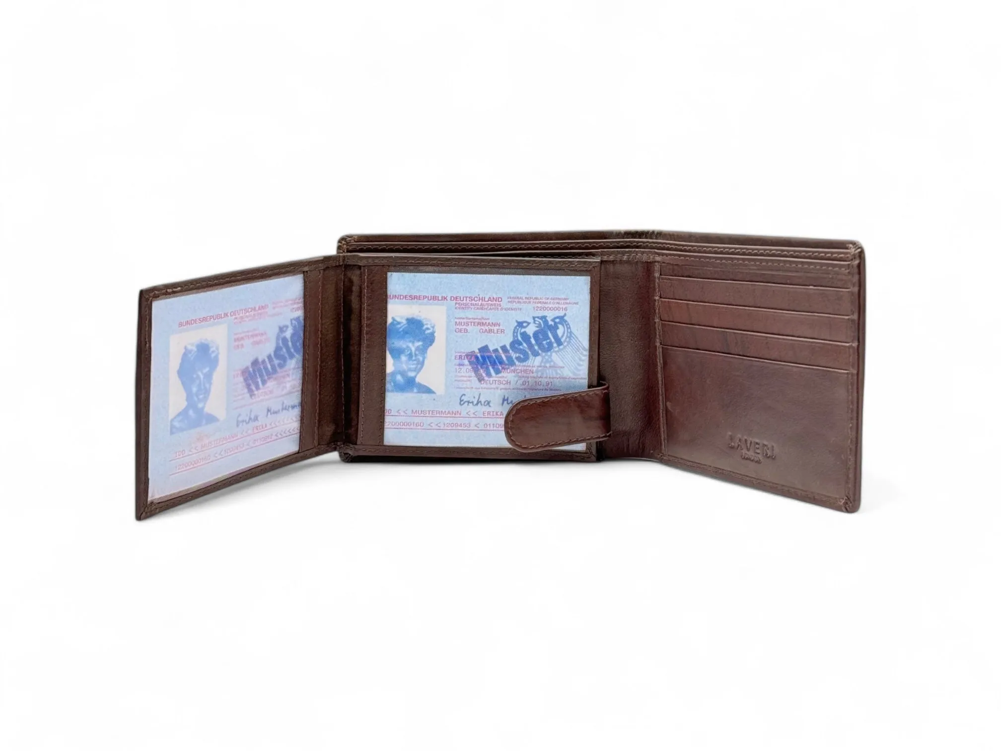 Smooth Premium 20 Card Billfold RFID Wallet #1013