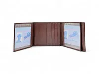Smooth Premium 20 Card Billfold RFID Wallet #1888CC