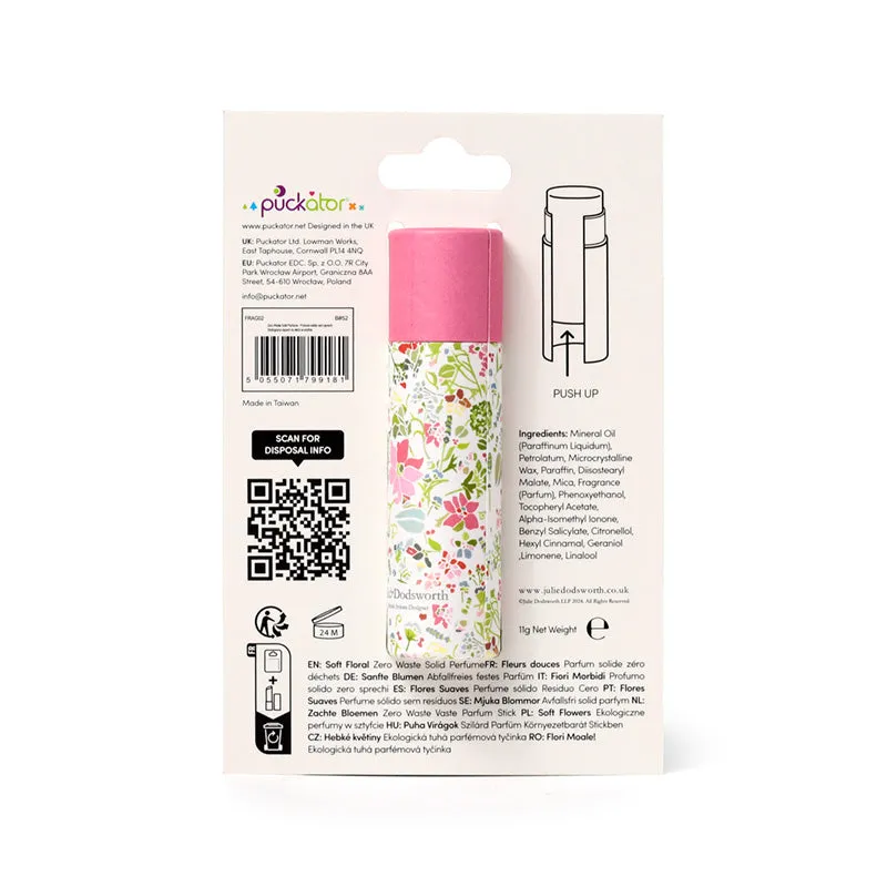 Solid Perfumed Stick Balm - Julie Dodsworth Pink Botanical