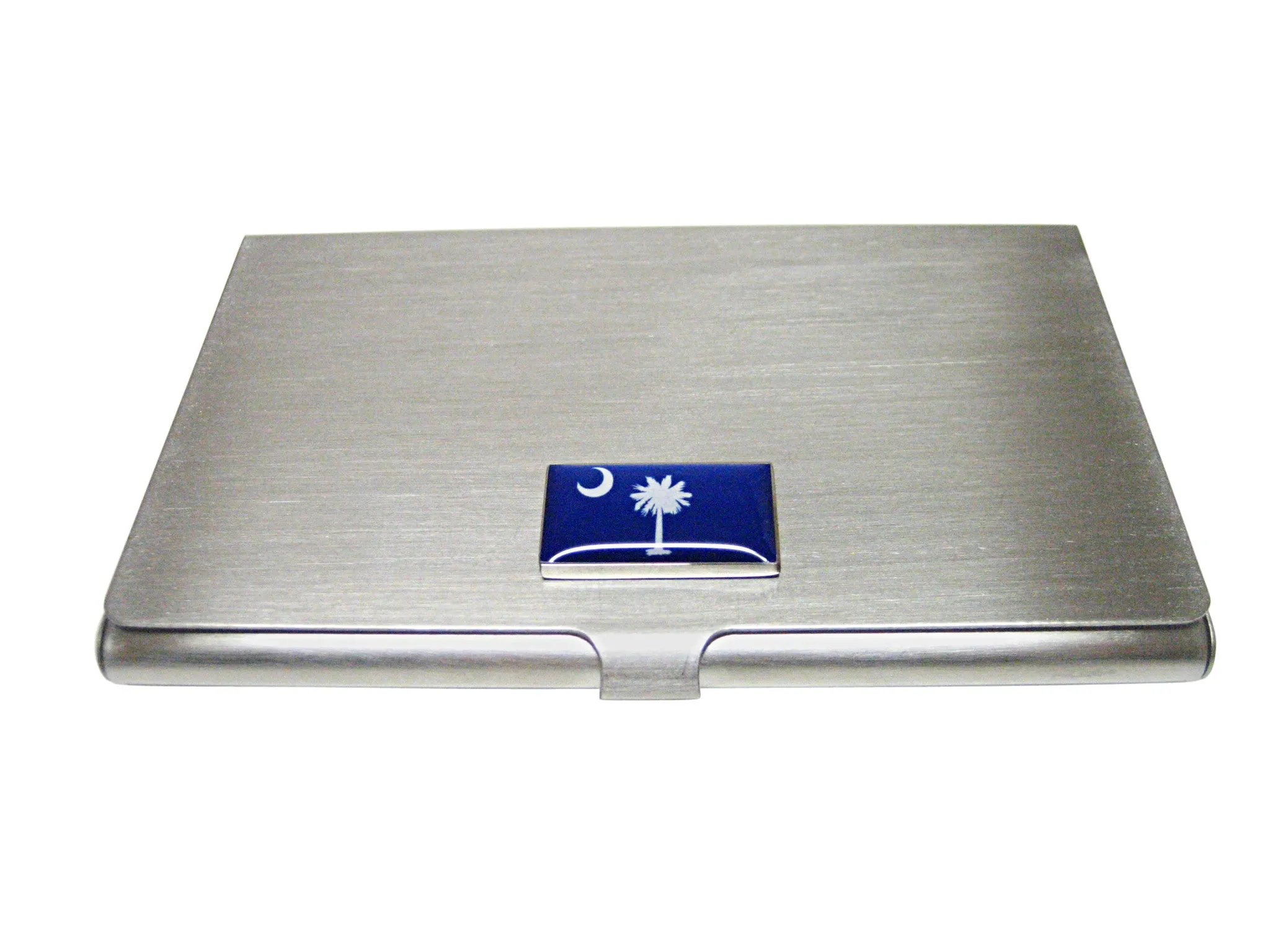 South Carolina State Flag Pendant Business Card Holder