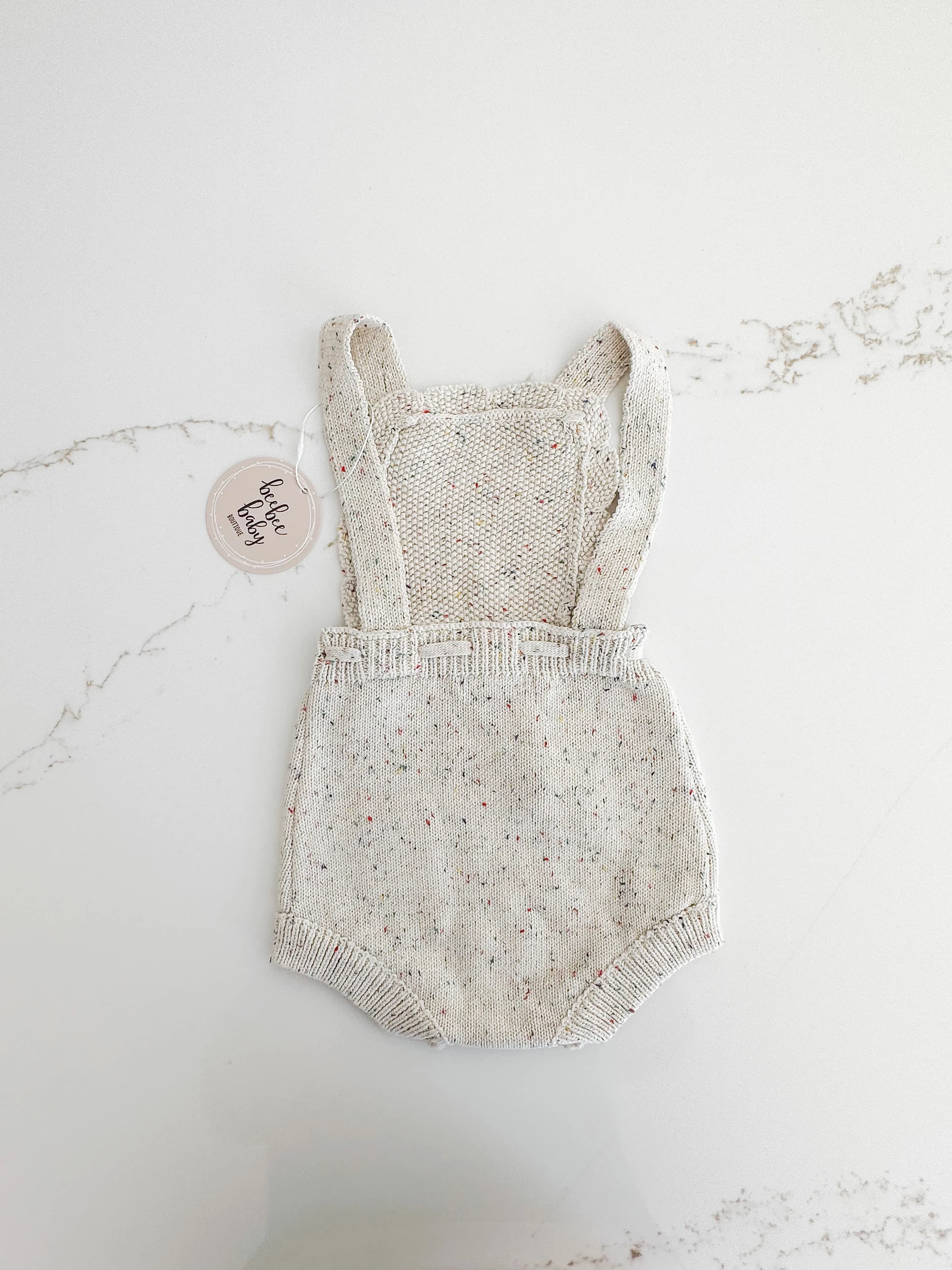 Sprinkled Knit Romper