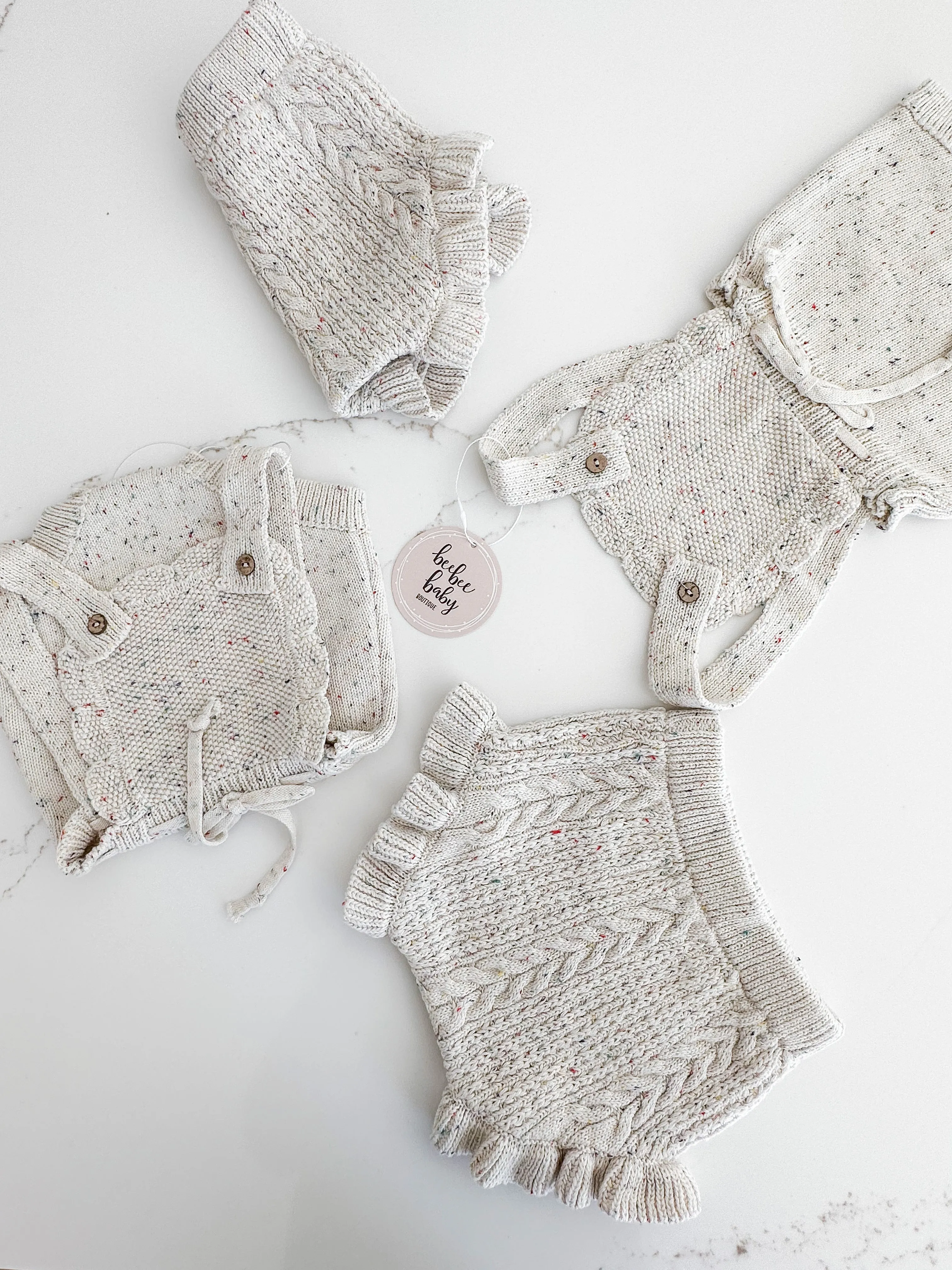 Sprinkled Knit Romper
