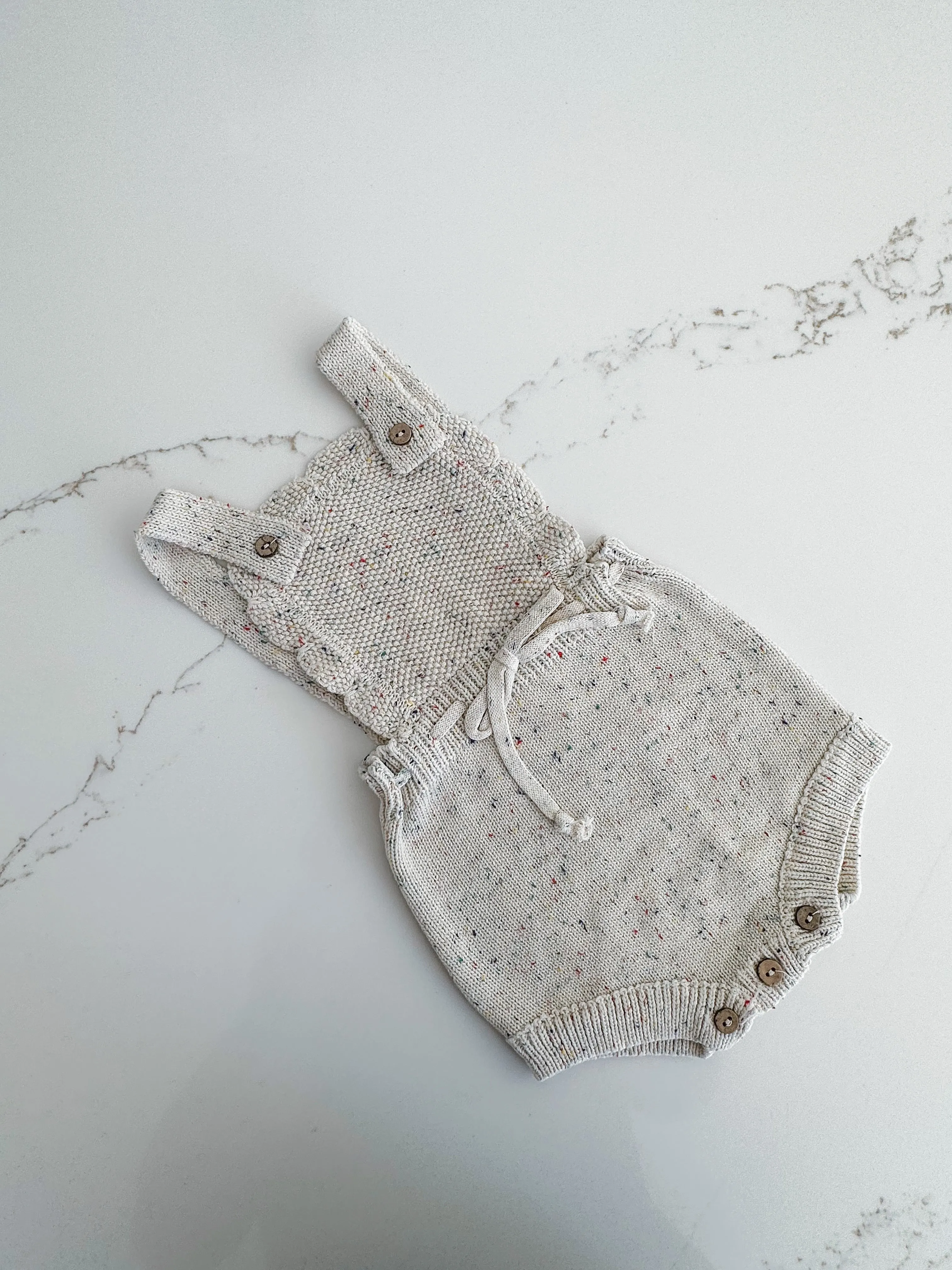 Sprinkled Knit Romper