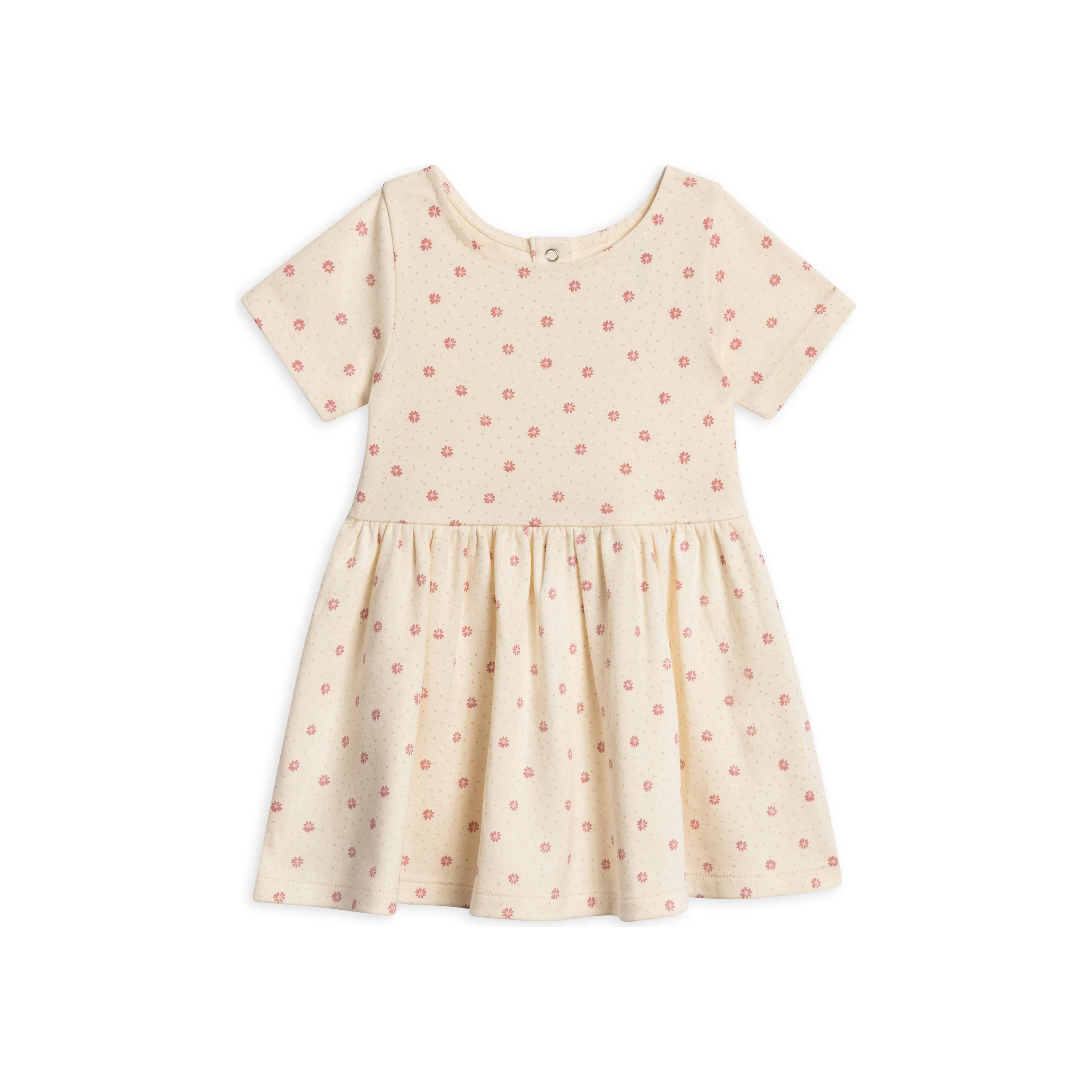 Stella Short Sleeve Swing Dress - Carla Floral / Punch