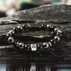 Strength Hanuman Natural Stone Bracelet with MagSnap2